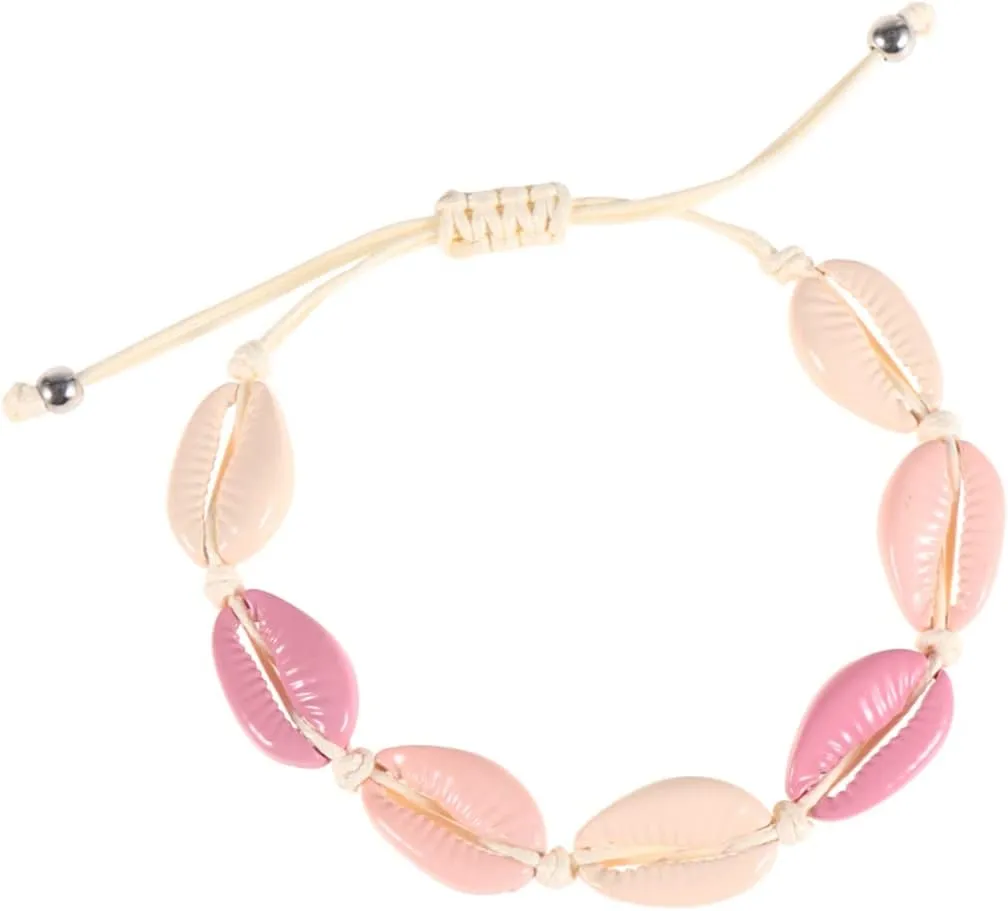 2Pcs Colorful Woven Shell Bracelet for Women Stylish Hand Jewelry for Birthdays Anniversaries Unique Accessory Occasion