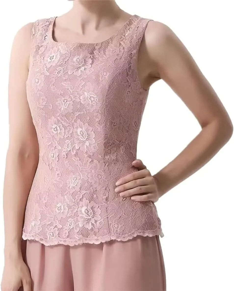 3 Pieces Mother of The Bride Dresses Pant Suits with Jackets Chiffon Jumpsuits Set Formal Evening Gown