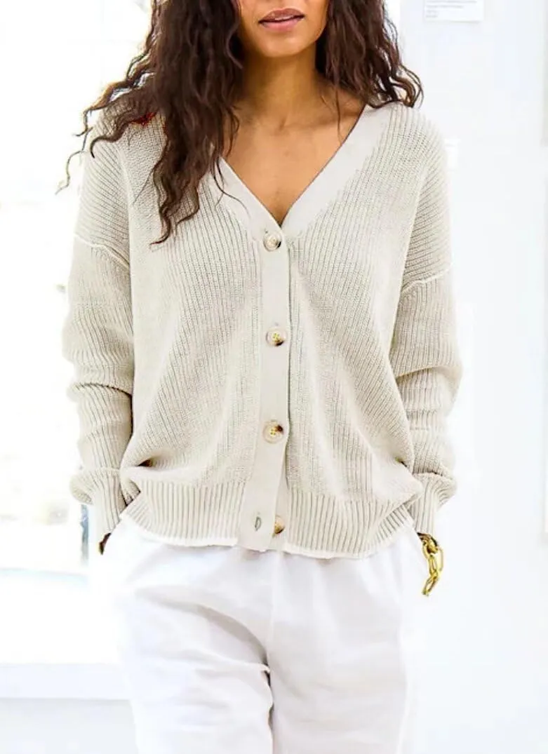 Allimy Womens Slouchy Contrast Tipping Imitation Cashmere Short Cardigan Sweaters for Women Fall Fashion 2025 Trendy Coats