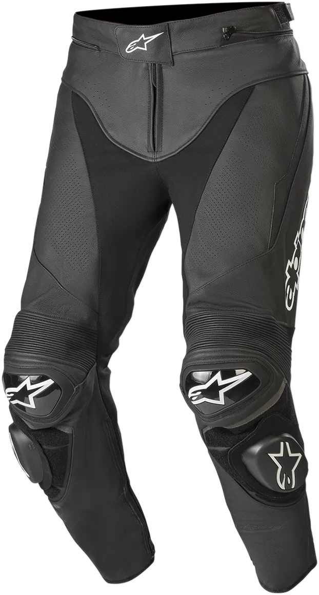 ALPINESTARS Track v2 Leather Pants - Black - US 40 / EU 56 3129019-10-56