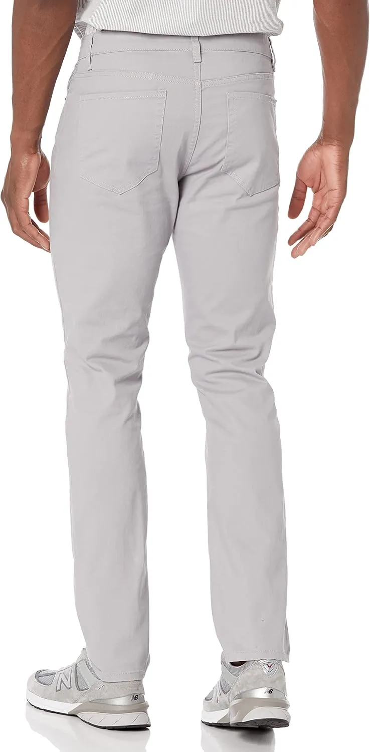 Amazon Essentials Men's Slim-Fit Pants, 5-Pocket Stretch Twill Design