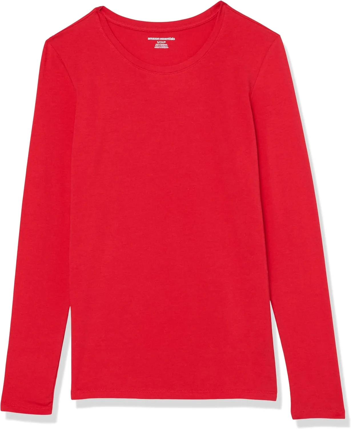 Amazon Essentials Women's Classic-Fit Long-Sleeve Crewneck T-Shirt (Available in Plus Size)