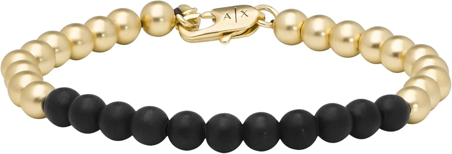 A|X Armani Exchange Stainless Steel Chain Bracelet for Men