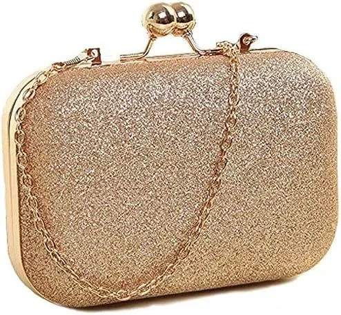 AZAN Azan International Handicraft Hand Embroidered Box Clutch Bag Purse for Bridal, Casual, Wedding Bag for Women