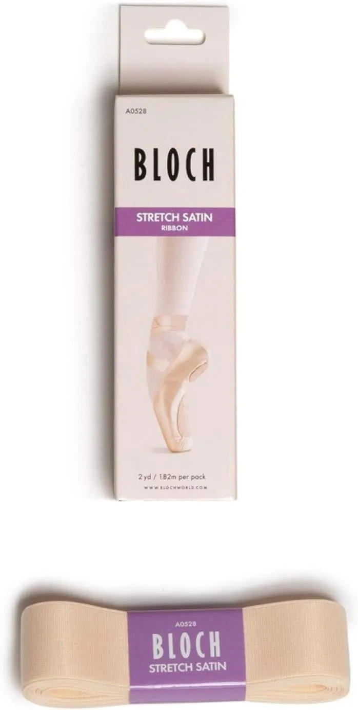 Bloch womens Minimalist,ballet Ballet Pointe Shoe Stretch Satin Ribbon, Pink, One Size US
