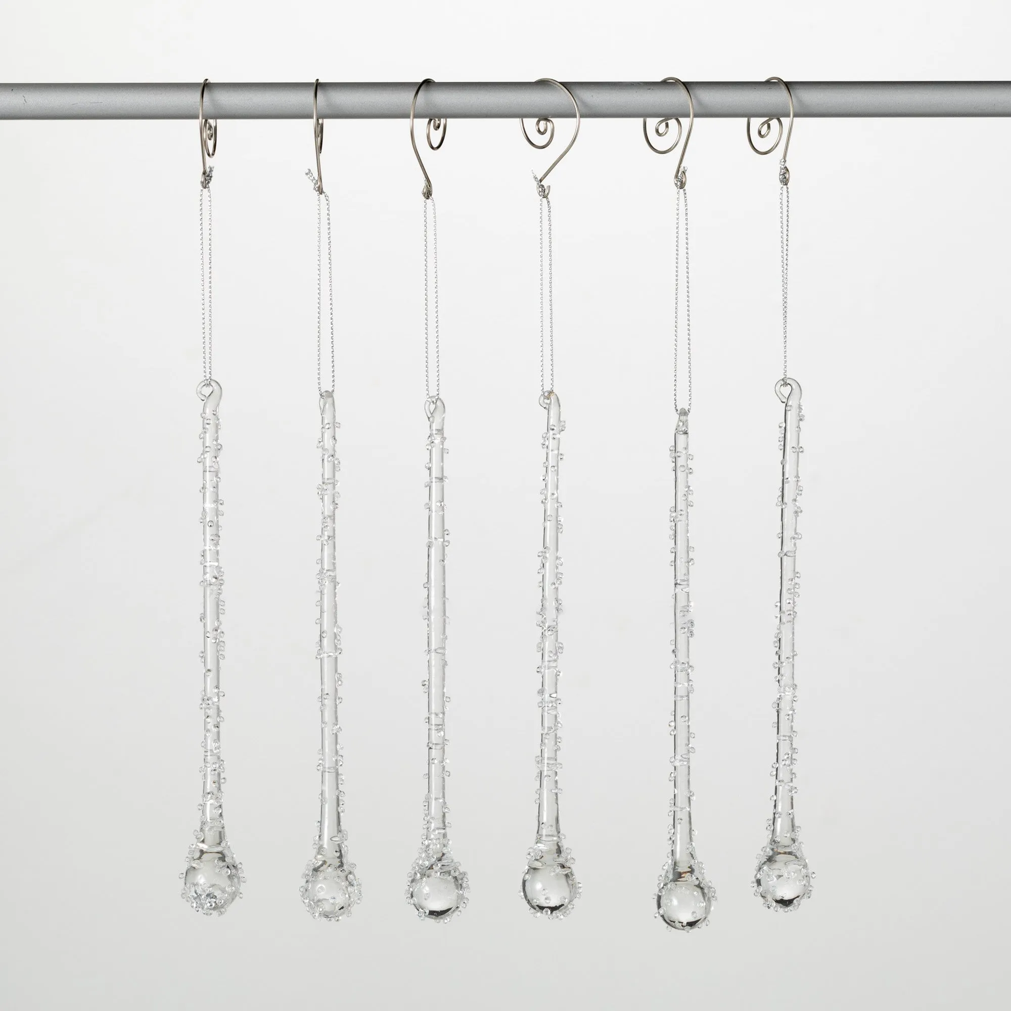 Boxed Icicle Ornament Set/6