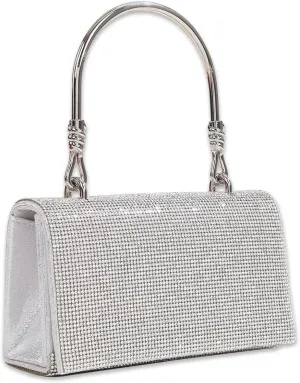 Bridal Wedding Handbag Shoulder Elegant Crossbody Rhinestone Evening for Women Sparkly Glitter Purse Crystal Clutch