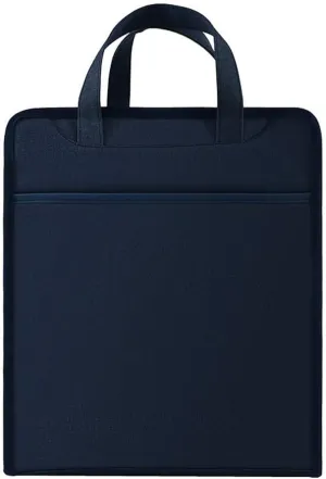 Briefcase Business Document Storage Bag Laptop Protection Handbag Material Organize Pouch Accessories