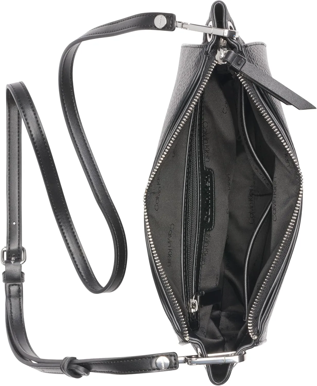 Calvin Klein Garnet Top Zip Crossbody