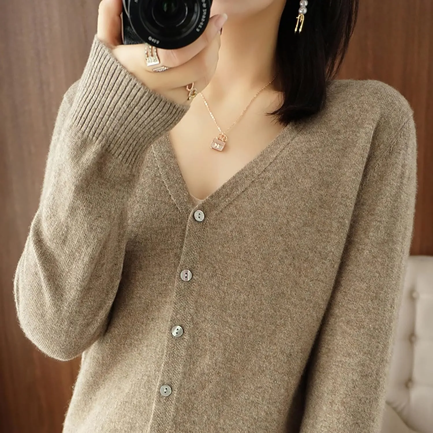 Cardigan Sweaters for Women 2024 Winter Ugly Sweater Crewneck Button Down Spring Tops Trendy Going Out