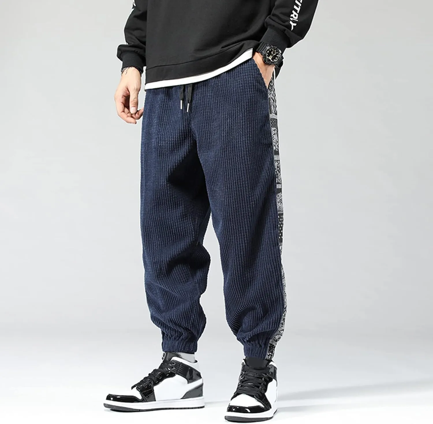 Cargo Pants for Men Joggers Harem Pants Streetwear Tactical Track Pants Cargo Pants Men's Tech Fleece Active Athletic