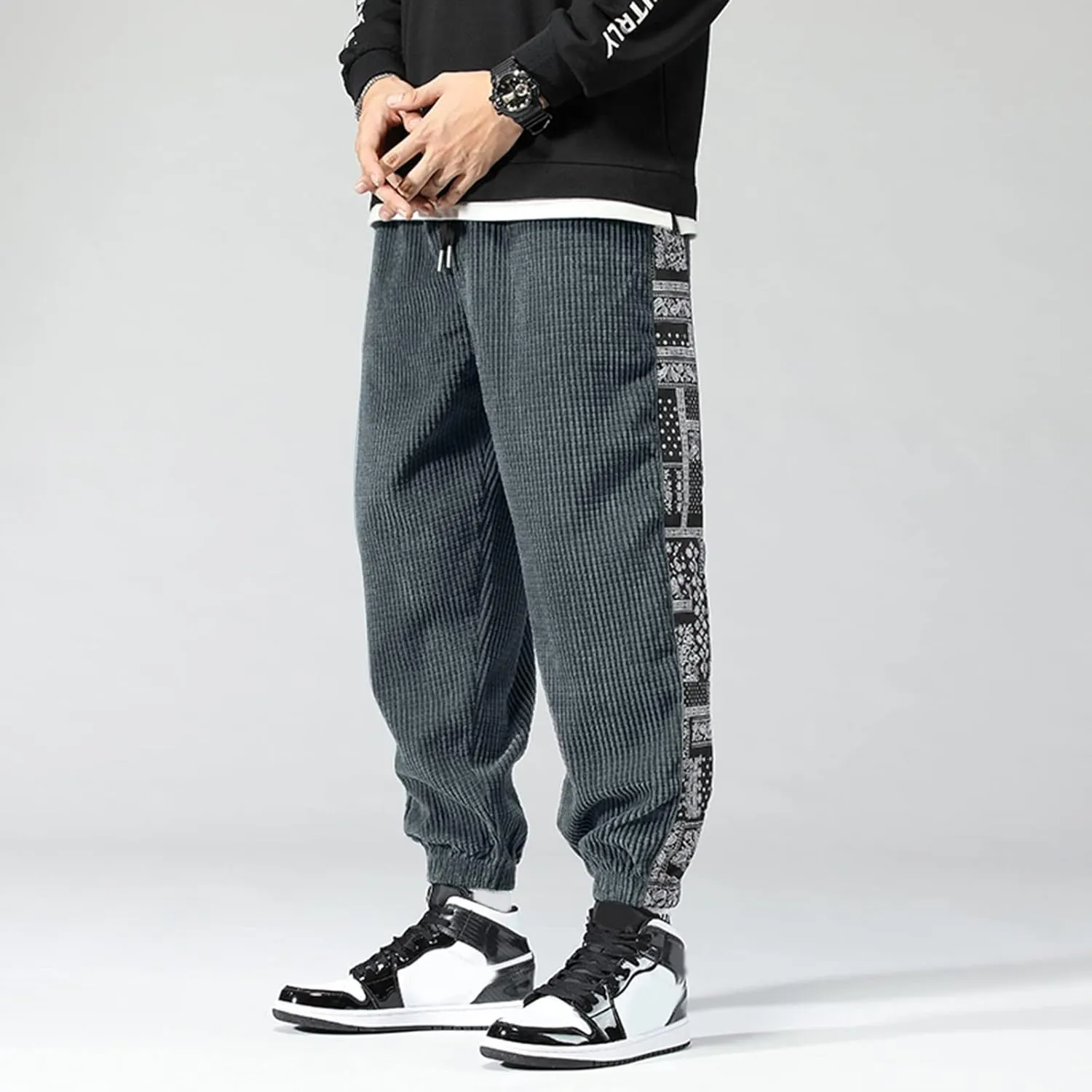 Cargo Pants for Men Joggers Harem Pants Streetwear Tactical Track Pants Cargo Pants Men's Tech Fleece Active Athletic