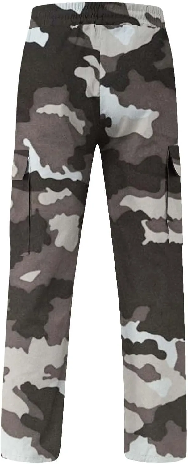 Cargos Pants Men Mens Cargo Pants Lightweight 5 Pocket Pants Men's and Big Men's Relaxed Fit Cargo Pants with