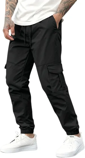 Cargos Pants Men Mens Cargo Pants Lightweight 5 Pocket Pants Men's and Big Men's Relaxed Fit Cargo Pants with