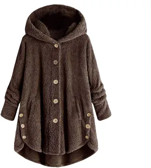 ChicCrate Cardigan Sweaters for Women Fleece Sherpa Jacket Open Front Lightweight Cardigans Long Sleeve Pullover Warm Clothes