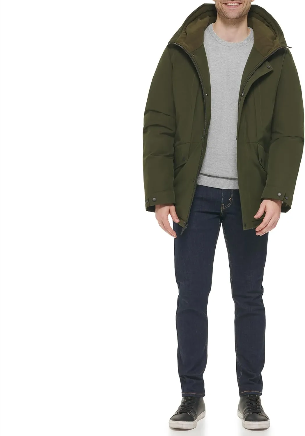 Cole Haan Men's Hooded Puffer Jacket