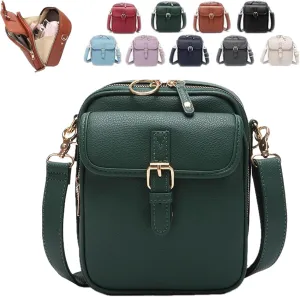 Collaboraten1 Crossbody Leather Bag, Purse Vintage Mini Messenger Bag, Urvashi Crossbody Leather Bag