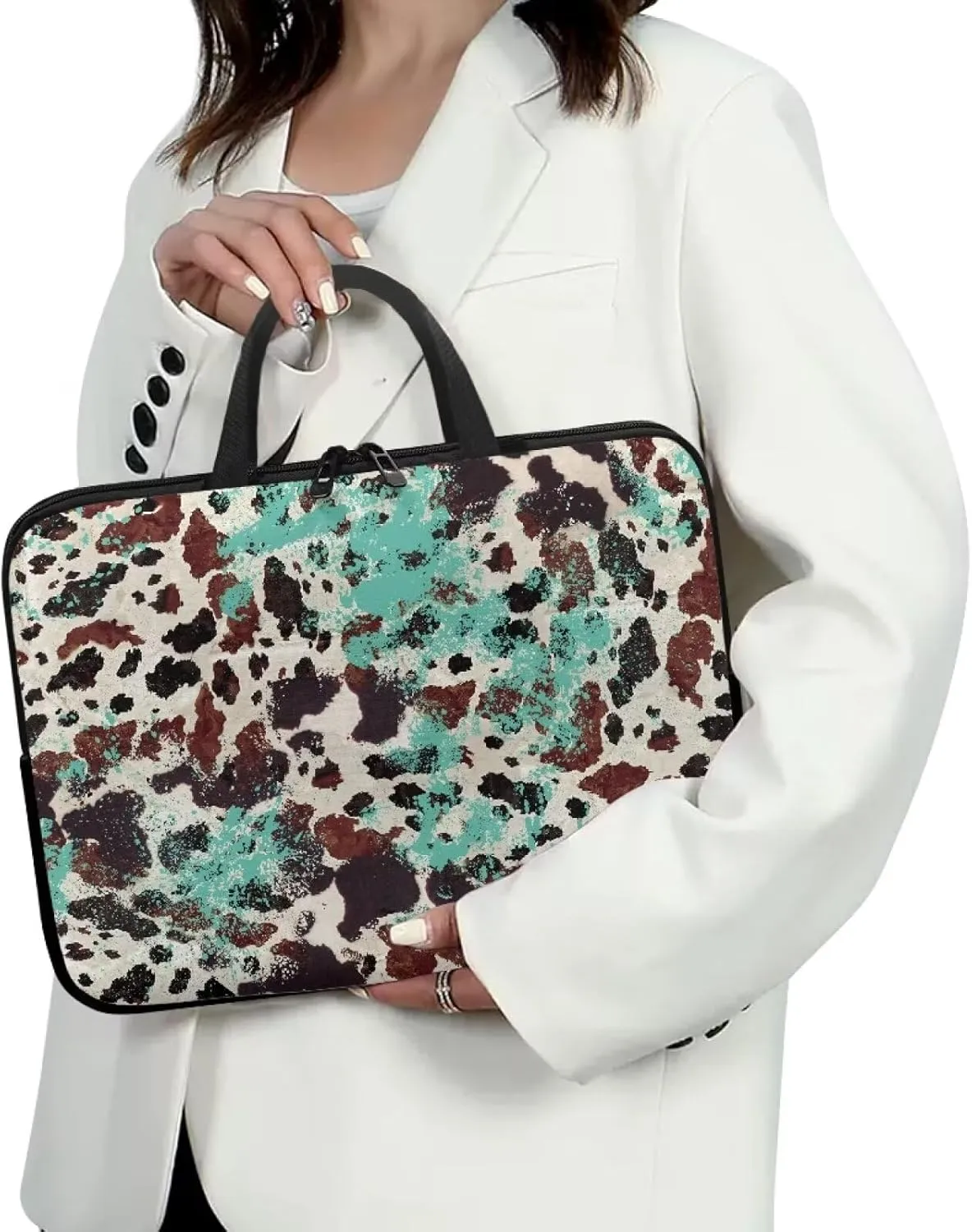 Computer Bag Waterproof Work Handbag Laptop Bag Lightweight Tote Bag Computer Accessories