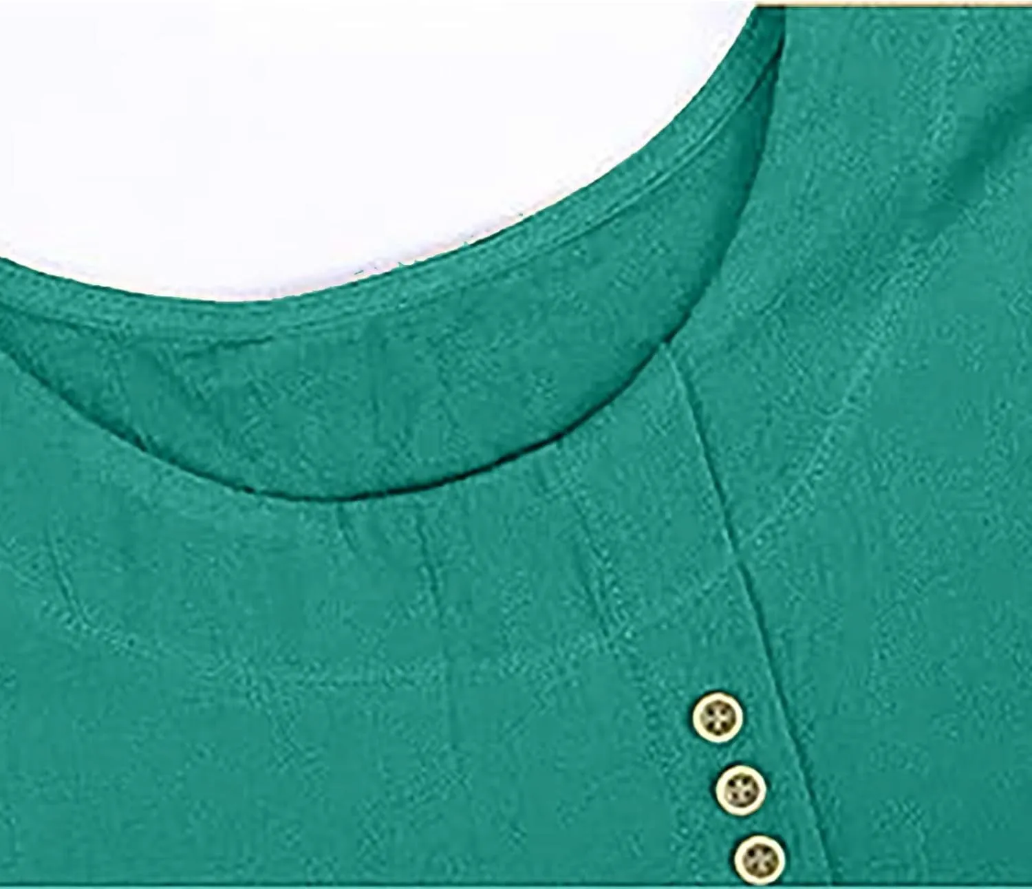 Cotton Linen Tops for Women 2025 Summer Dressy Casual Plus Size Shirt Trendy Short Sleeve Crewneck Tunic Blouses
