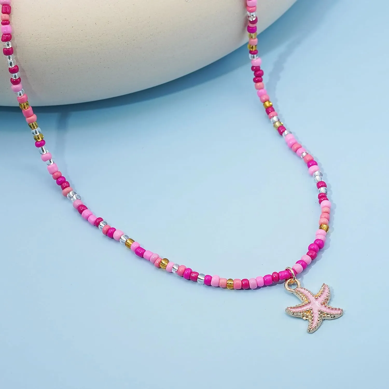 Cowrie shell Surfer Necklaces Beach Handmade Choker Hawaiian Summer Conch Necklace for Women