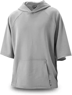 D R DETROIT REBELS Oversized Streetwear Short Sleeve Hoodie Loose Fit Pullover for Men & Women
