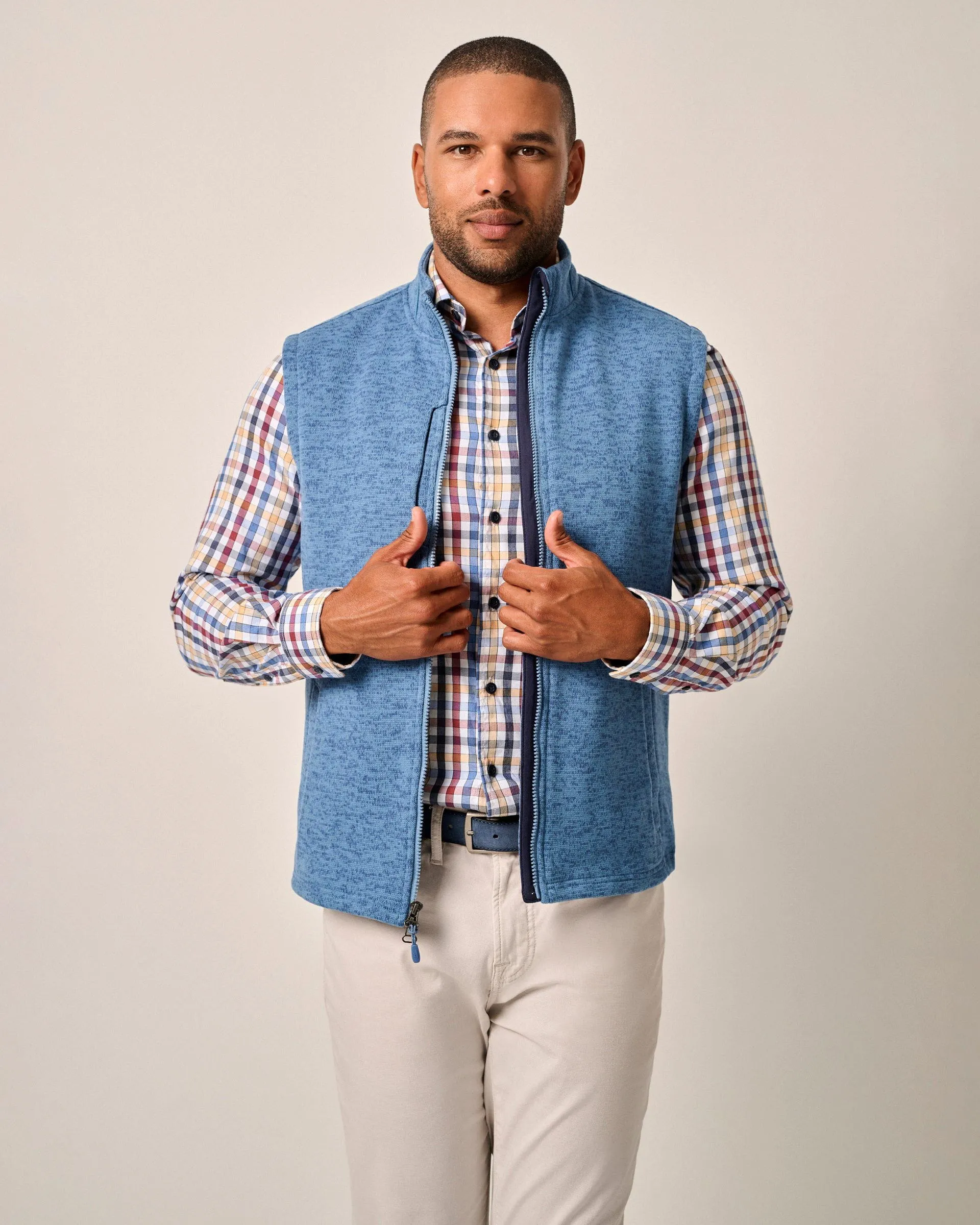 Denalis Double-Zip Fleece Vest