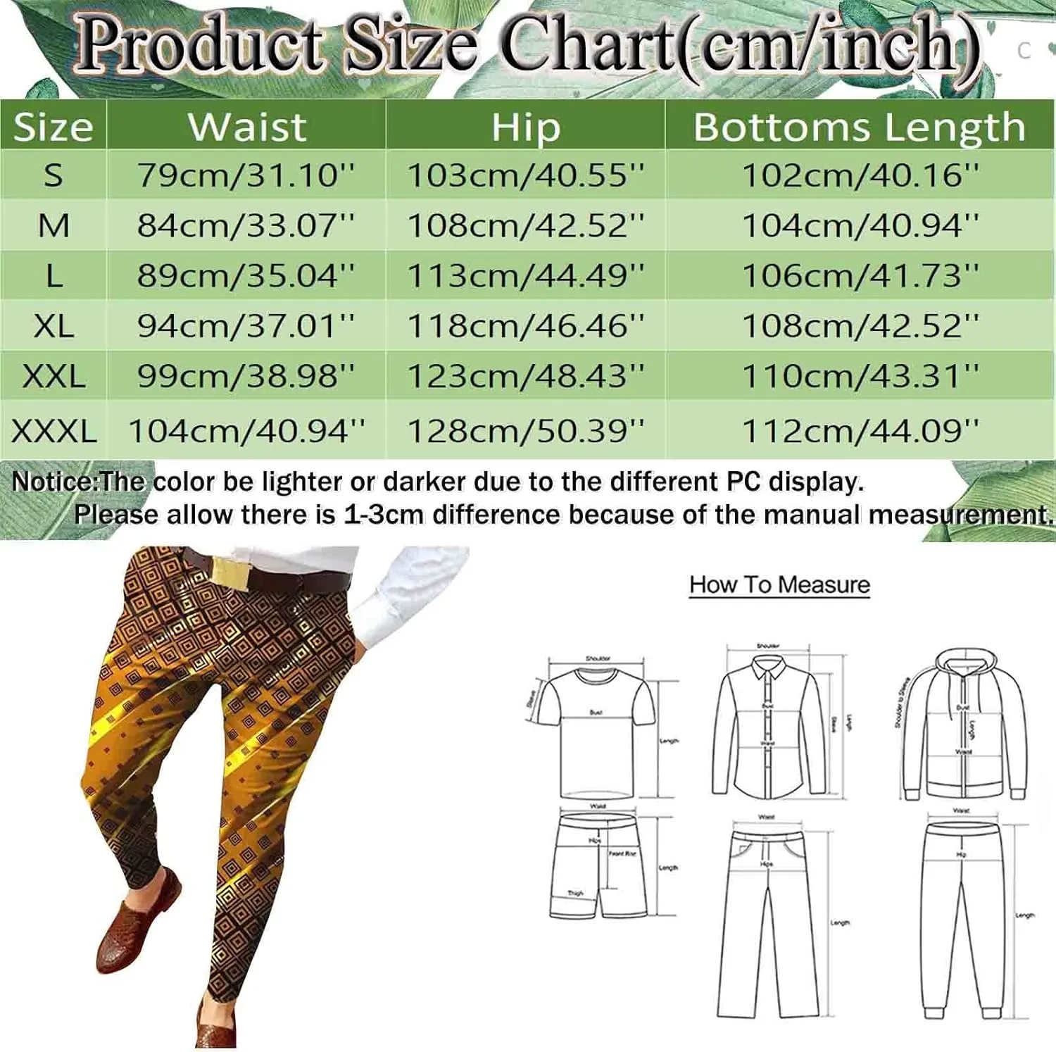 Dress Pants for Men,Mens Slim Fit Dress Pants Business Casual Golf Chino Pants Stretch Plaid Pants Pleated Slacks