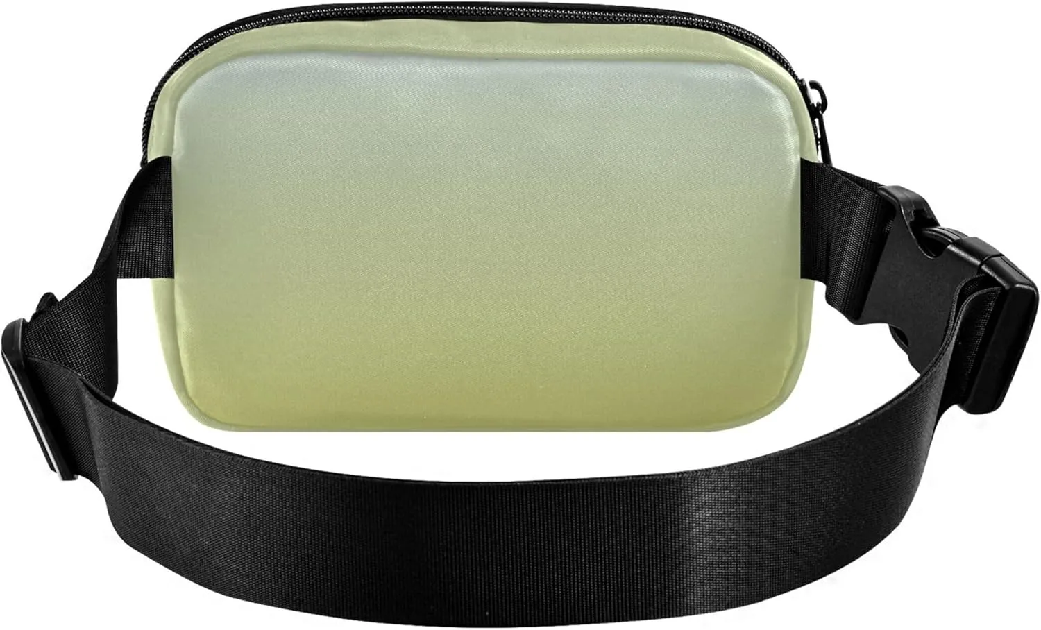 Elegant Blue Mustard Gradient Fanny Packs for Women Waterproof Hip Pack Belt Pouch Trendy Waist Purse for Women