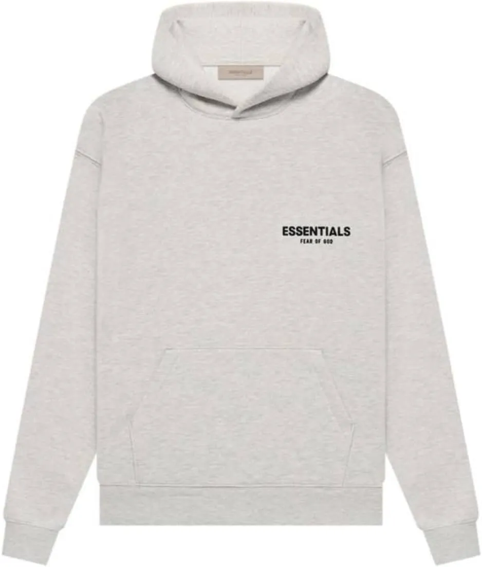 Essentials Fear of God Light Oatmeal_Hoodie_Small