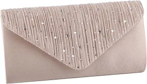 Evening Bag for Women Rhinestone Clutch Bag Envelope Handbag Bridal Wedding Purse Elegant Shoulder Bag