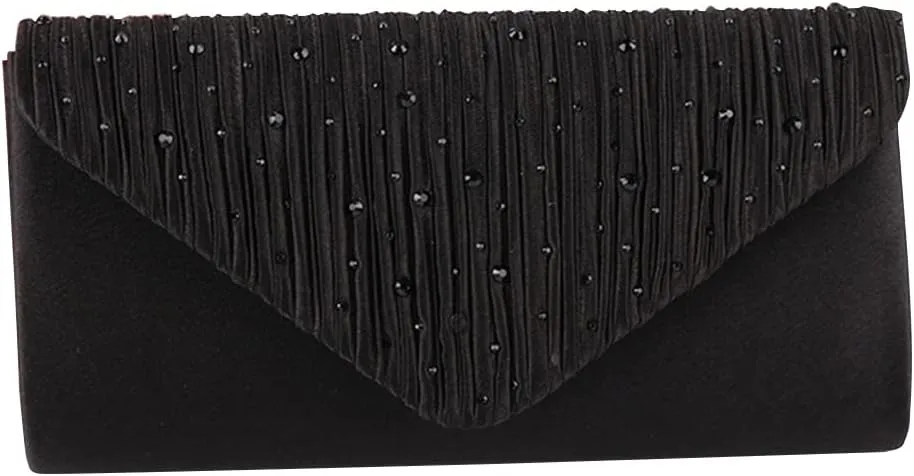 Evening Bag for Women Rhinestone Clutch Bag Envelope Handbag Bridal Wedding Purse Elegant Shoulder Bag