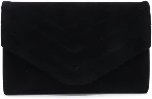 Evening Bag for Women Velvet Clutch Envelope Handbag Bridal Wedding Purse Elegant Shoulder Bag with Detachable Chain
