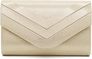 Evening Bag for Women Velvet Clutch Envelope Handbag Bridal Wedding Purse Elegant Shoulder Bag with Detachable Chain