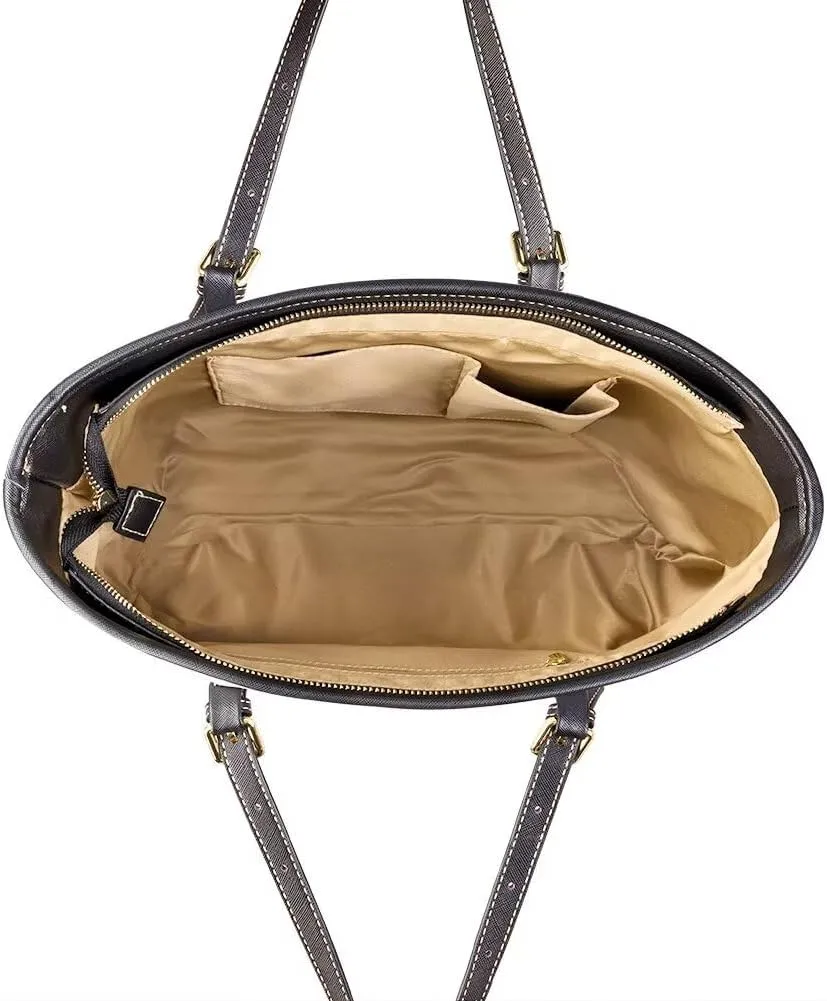 Fashion Leather Tote Bag Purse and Handbags for Women Top Handle Satchel Handbags Large Laptop Work Bag