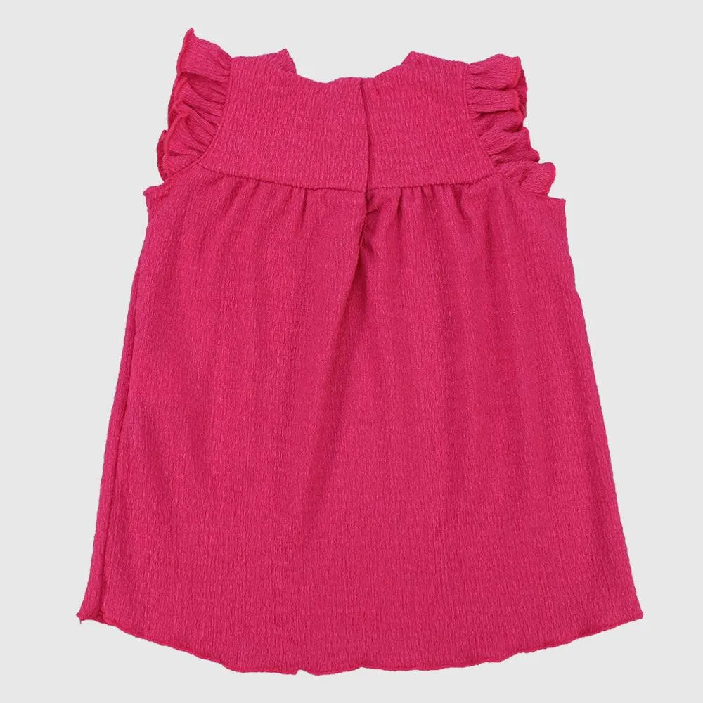 Fuchsia Sleeveless Dress