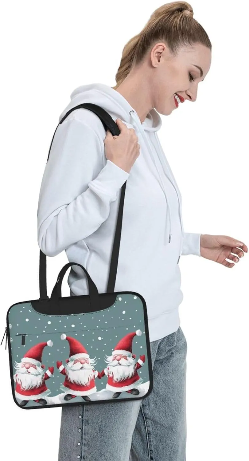 Funny Gnomes Laptop Tote Bag Travel Business Computer Bag Work Bag for Men Women