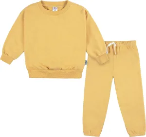 Gerber Baby Girls' Toddler 2-piece Fleece Sweatshirt and Jogger Set
