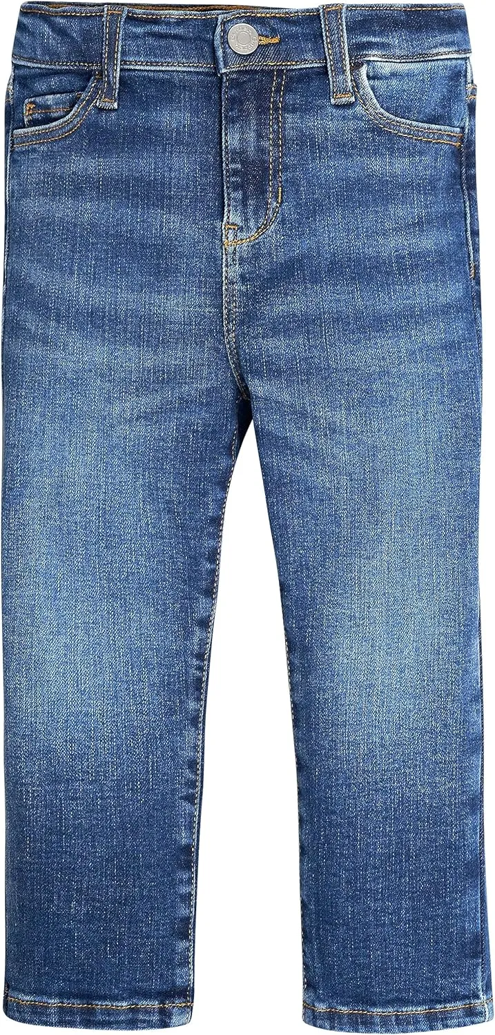 Gerber Baby Toddler Straight Leg Stretch Denim Jeans