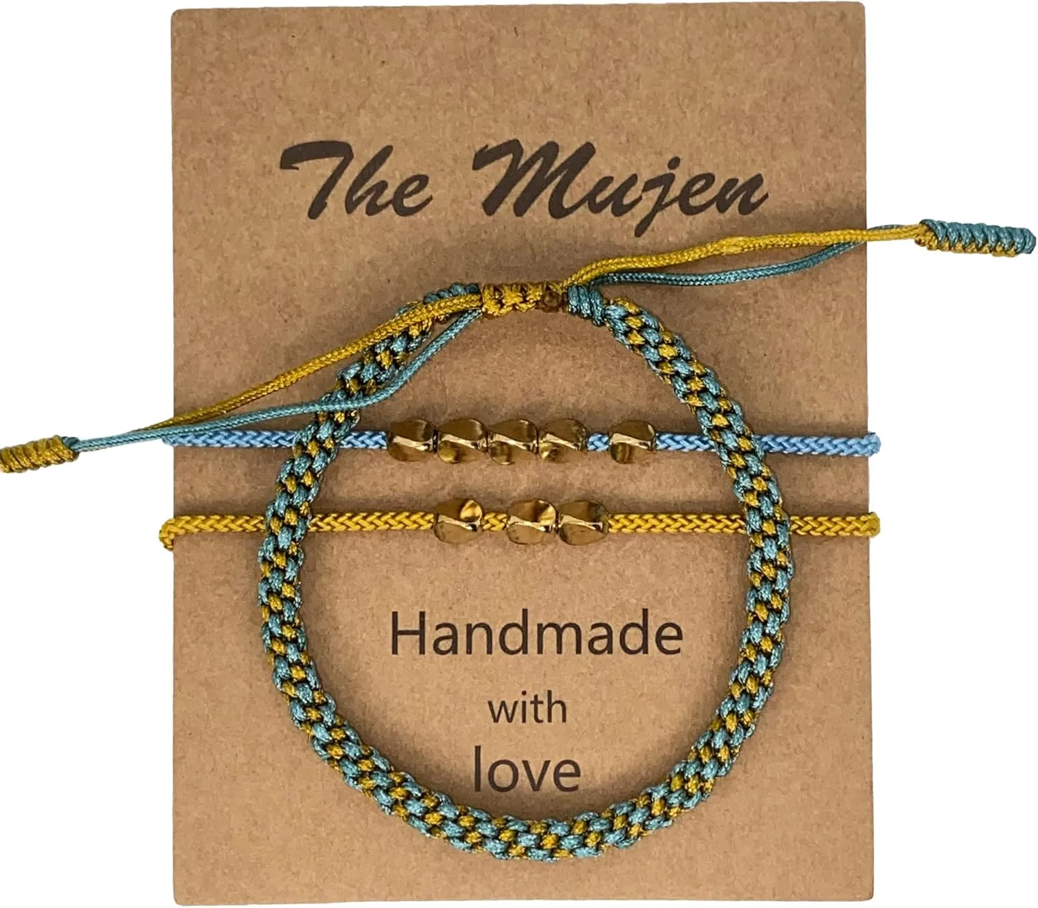 Handmade bracelets | Copper Beads Braided rope | Adjustable Strand | Couple | Yoga | Tibetan Bohemian style | good luck | Bracelets