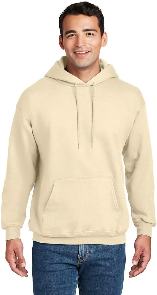 Hanes Men's Ultimate Sweatshirt, Heavyweight Fleece Hoodie, Cotton Sweatshirt for Men