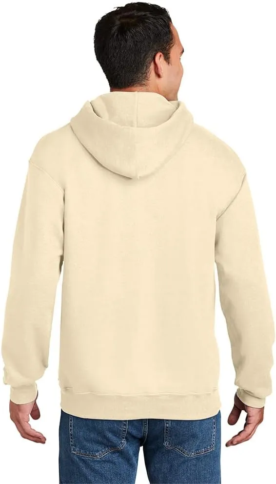 Hanes Men's Ultimate Sweatshirt, Heavyweight Fleece Hoodie, Cotton Sweatshirt for Men