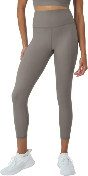 Hanes Women's Moves Leak Protection 7/8 Leggings with Built-in Underwear, Moisture-Wicking & Odor Control, 25 Inseam