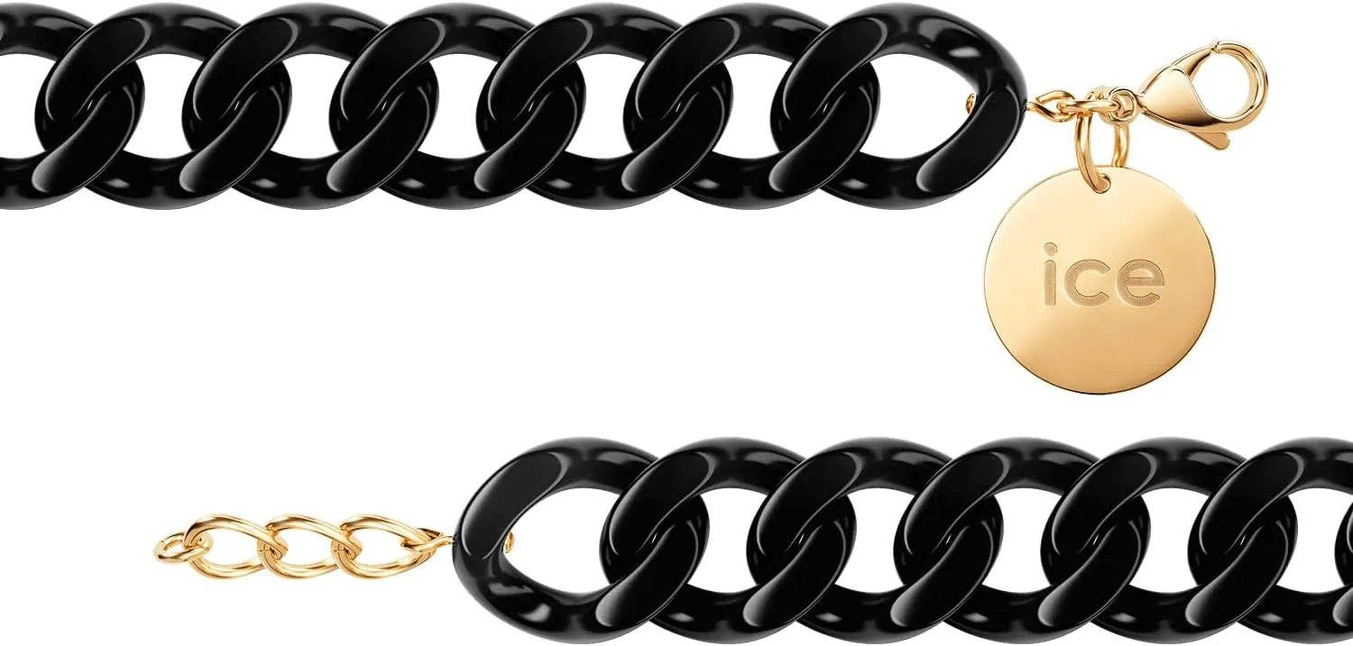 ICE-WATCH - Ice Jewellery Bracelet for Women - Splash-Proof - Easy to Adjust - Acetate, Stainless Steel Chain