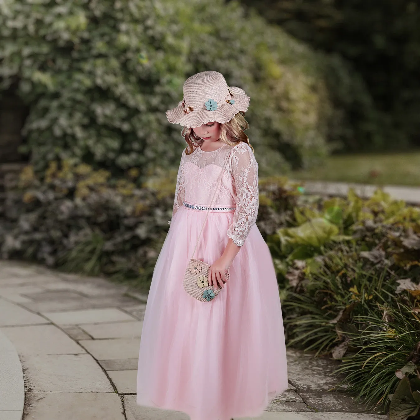 Isabel Dress - Valentine Pink
