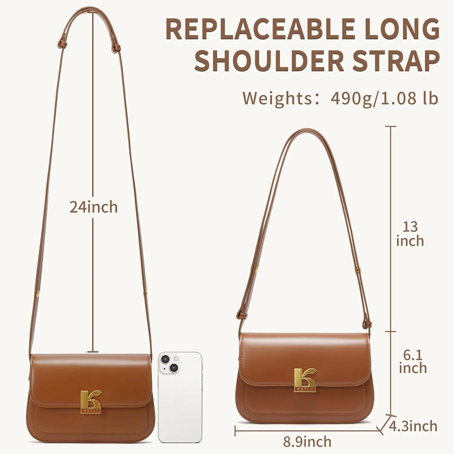 Keyli Double Zip Shoulder Bag fashion handbags purses