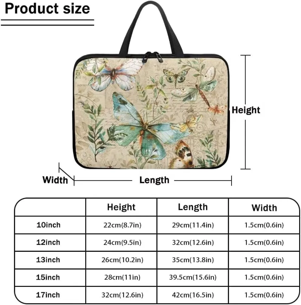 Kuiaobaty 10-17 Inches Laptop Tote Bag Women Men Laptop Briefcase