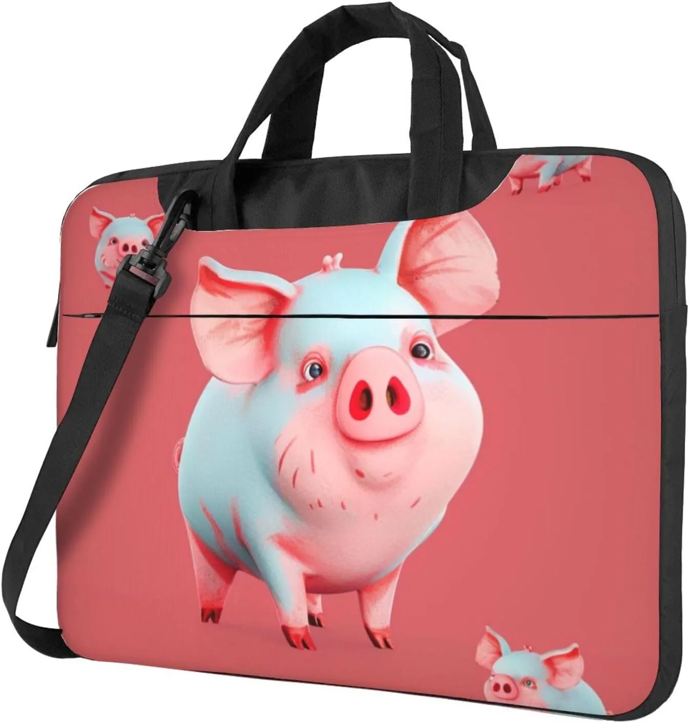 Laptop Tote Bag, Laptop Carrying Case, Travel Bag, Business Computer Bag, Work Bag for Men and Women, Red