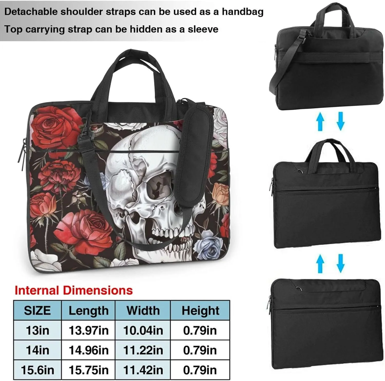 Laptop Tote Bag, Laptop Carrying Case, Travel Bag, Business Computer Bag, Work Bag for Men and Women