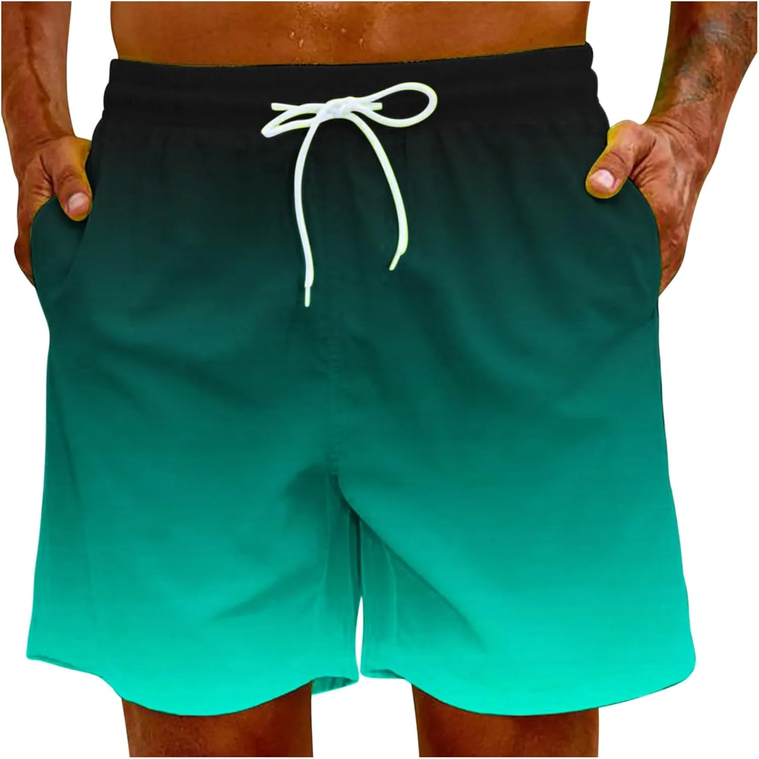 Lastesso Mens Shorts Athletic Running Shorts Lightweight 7 Inch Gym Workout Board Shorts with Pockets Comfort Swim Trunks