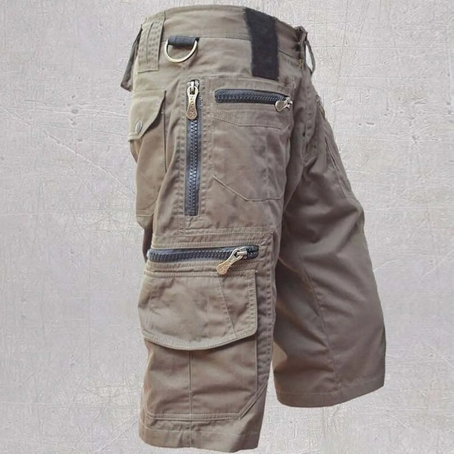 LCMTWX Cargo Shorts Shorts Multi Pocket Comfortable Lightweight Casual Fashion Sports Shorts Men's Cargo Shorts Size 36